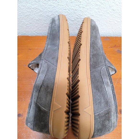 Vionic Gustavo Men's Suede Slip-On Moccasin Slippers With Sherpa Lining Size 10. - Picture 5 of 11